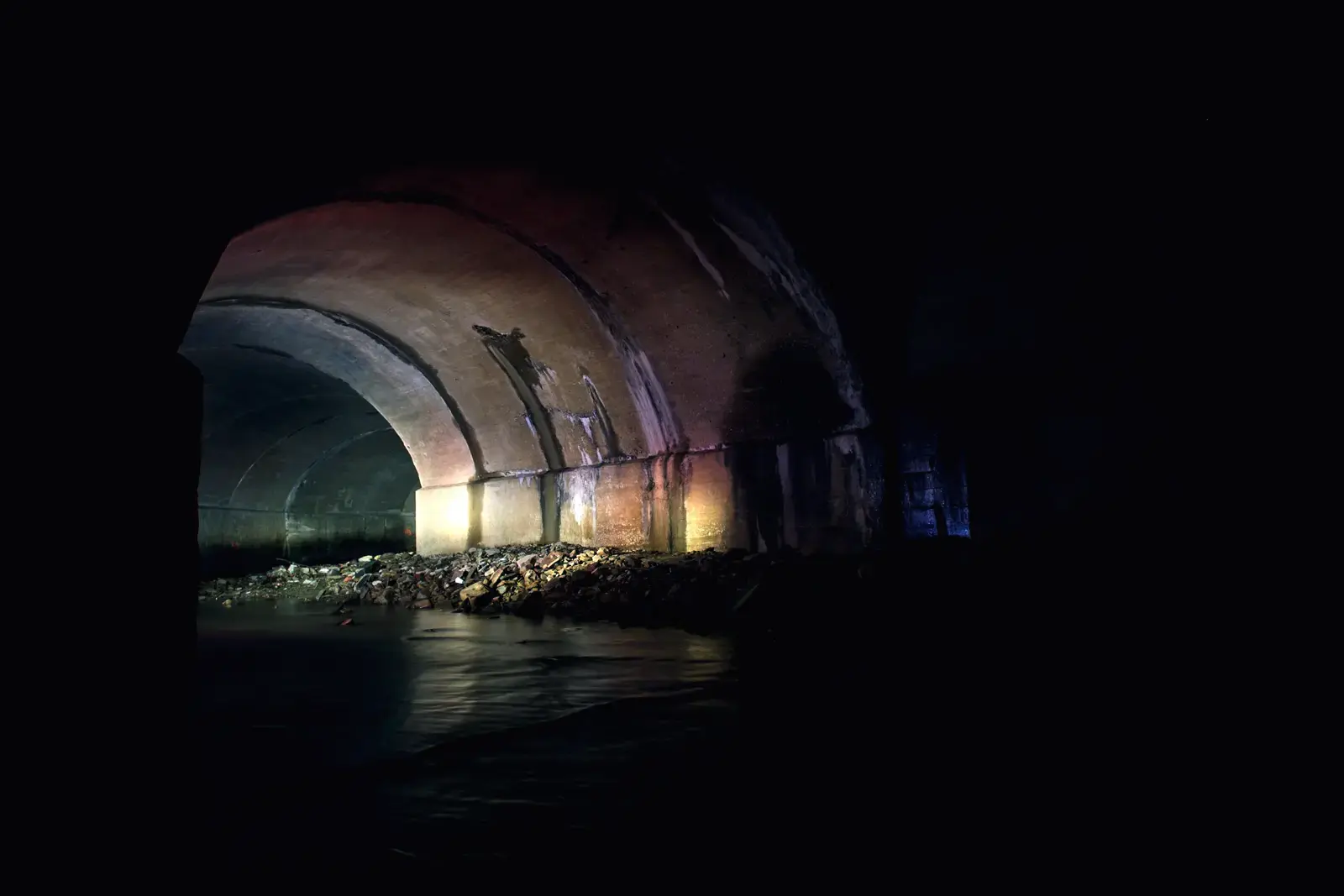A tunnel beneath Cleveland
