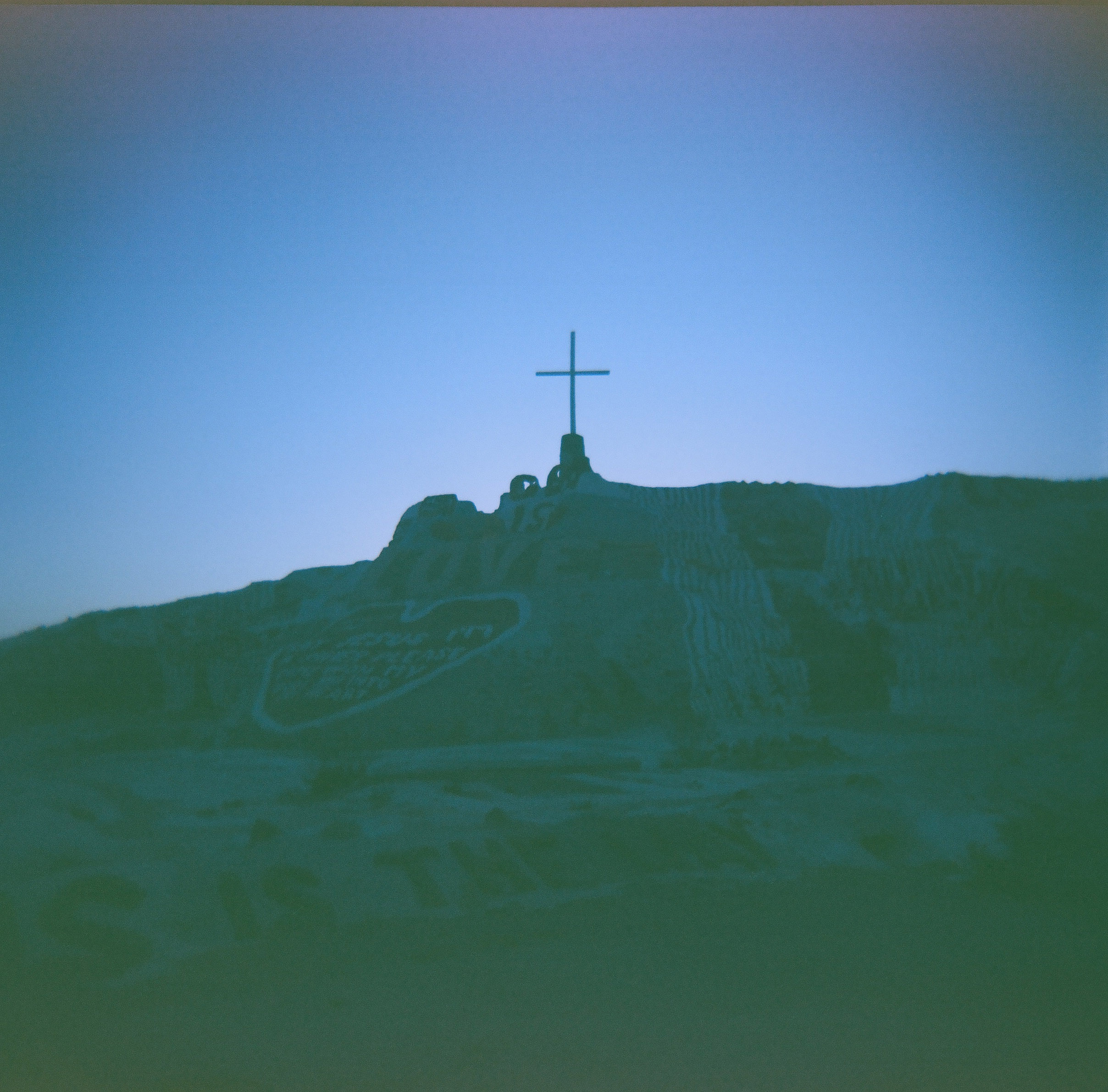 35mm flim photo of Salvation Mountain